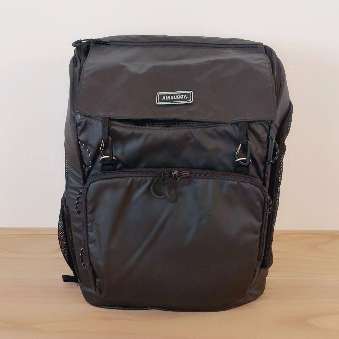 エアバギー 3ウェイバックパックキャリー レギュラー ブラック 黒 リュック 犬