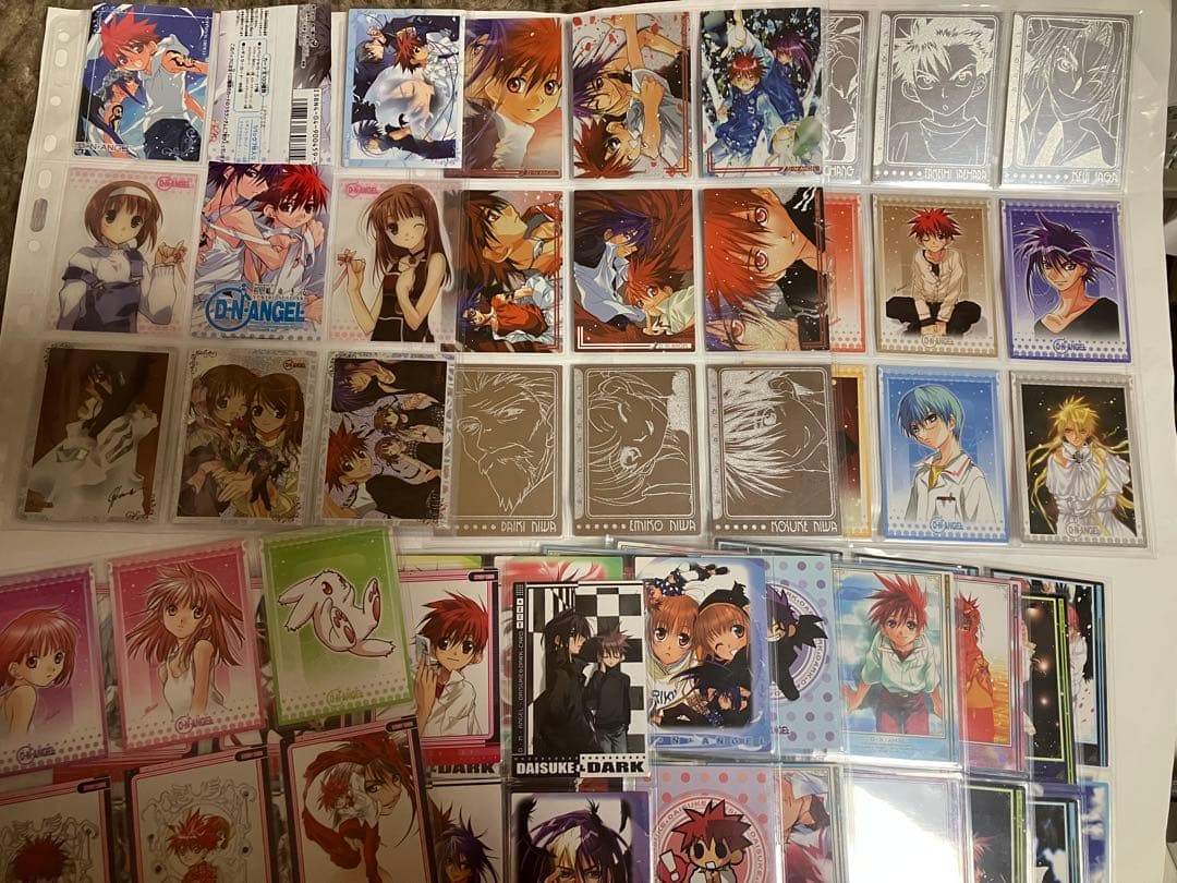 杉崎ゆきる　トレカ　セット　DNANGEL　女神候補生