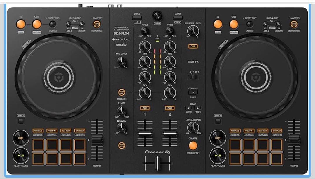 Pioneer DJ DDJ-FLX4 ブラック DJコントローラー