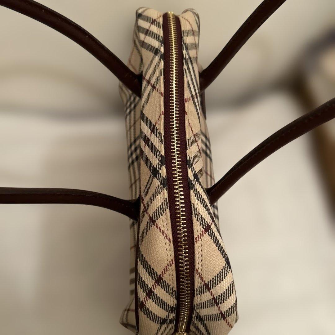 BURBERRY チェック柄 ハンドバッグ 中型