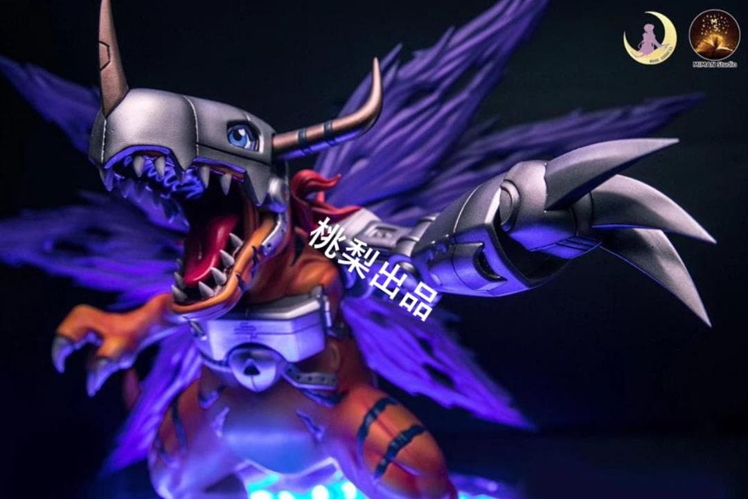 新品未開封『デジモンアドベンチャー』メタルグレイモン ガレージキット スタチュー