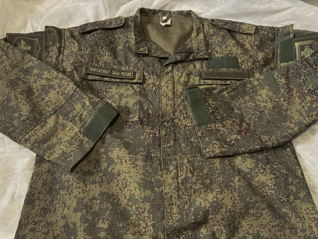 ロシア軍 BTK製 デジタルフローラ 戦闘服 EMR 実物