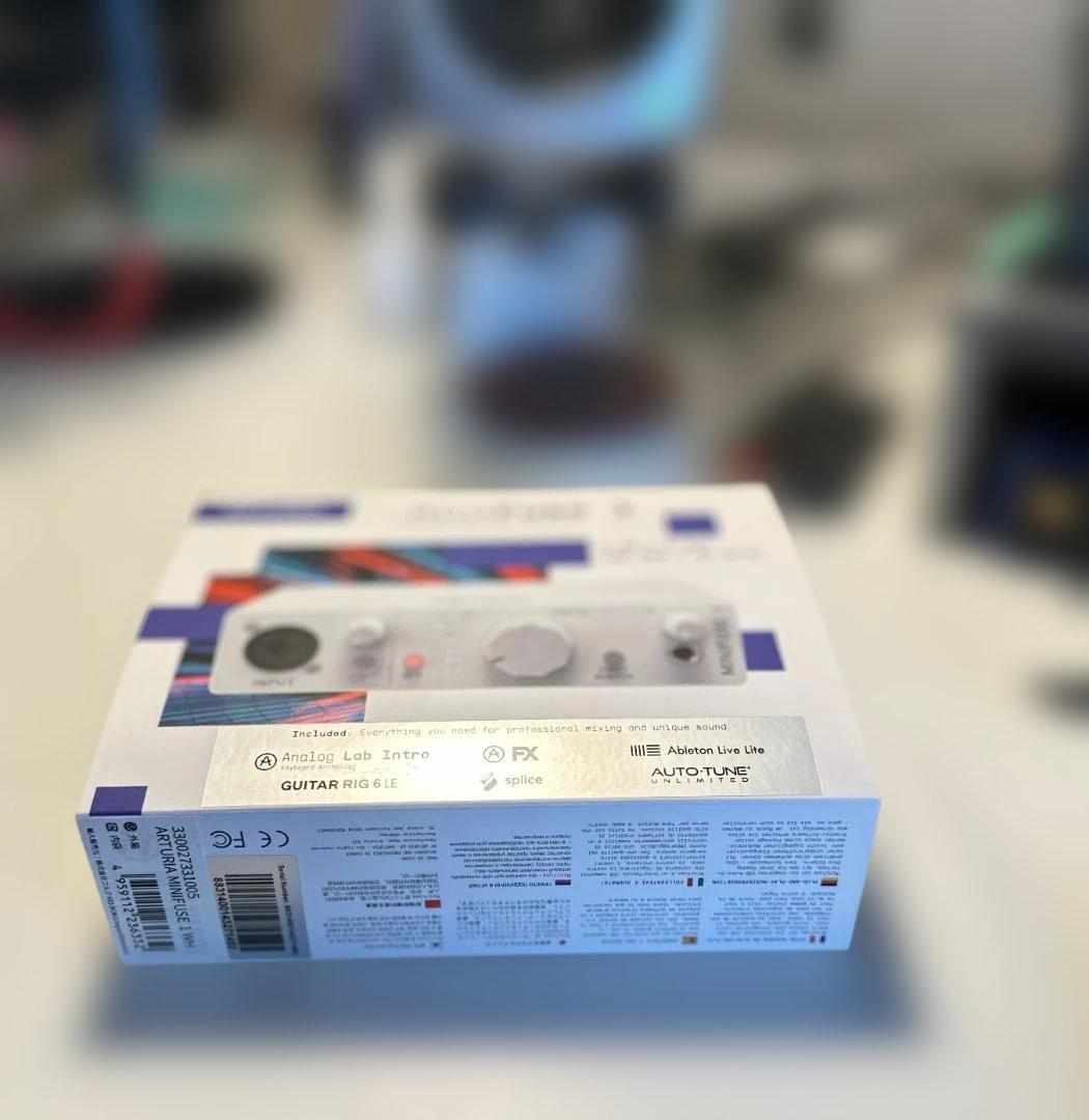 ARTURIA MINIFUSE 1 オーディオインターフェース