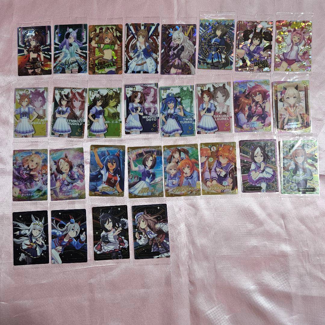 ウマ娘 プリティーダービー ウエハース コンプ 第1R ~ 7R