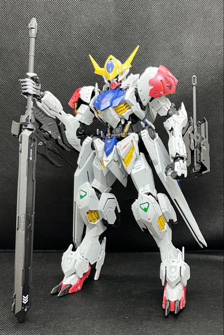 MG ガンダムバルバトスルプス　半ツヤパール塗装済み　完成品