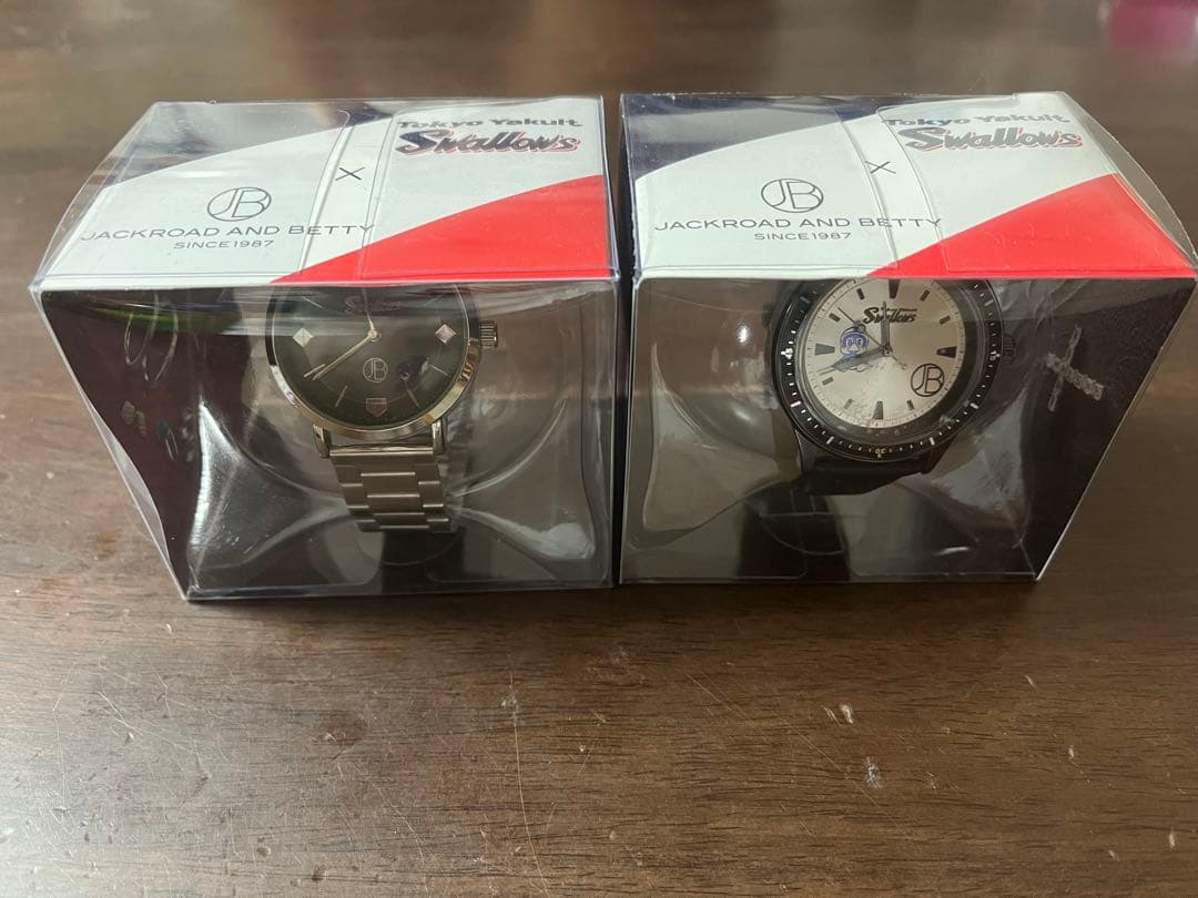 【2つセット】ヤクルトスワローズ × ジャックロード 限定コラボウォッチ