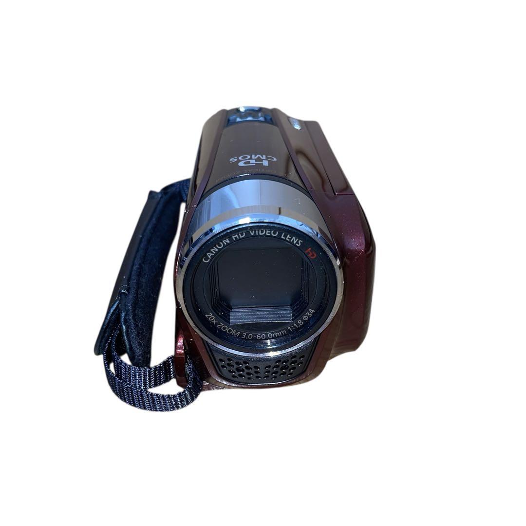 【動作品】Canon iVIS HF R21 カメラケース付 ビデオカメラ 赤