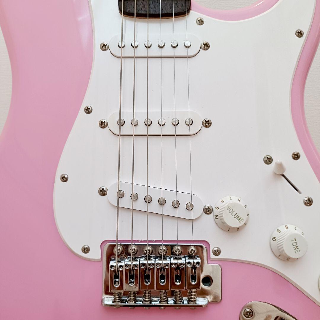 美品 ｜Squier ストラトキャスター ピンク ｜メンテ済