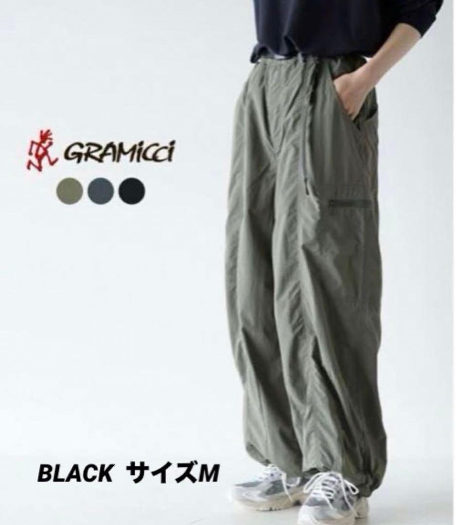 グラミチ ルーズ バルーン パンツ G4SW-P041 BLACK