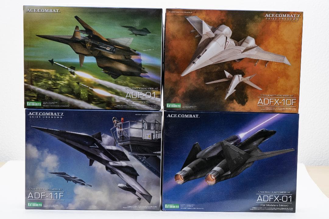 【未組立品】 コトブキヤ エースコンバット 9機 まとめ売り 1/144