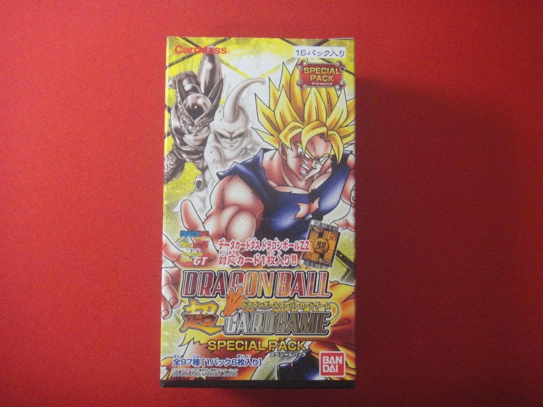 ドラゴンボール　超カードゲーム スペシャルパック　1BOX