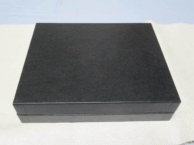 未使用 1980年代◆クロス 黒ガラス製ペンスタンドと12K金張りボールペン付き