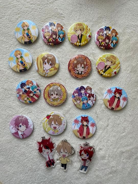 すとぷり アクキー 缶バッチ