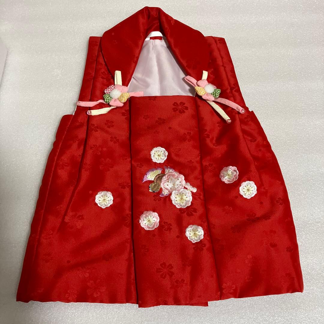 小町kid 七五三　三歳女の子着物　 被布　着物　草履　足袋　バッグ　髪飾