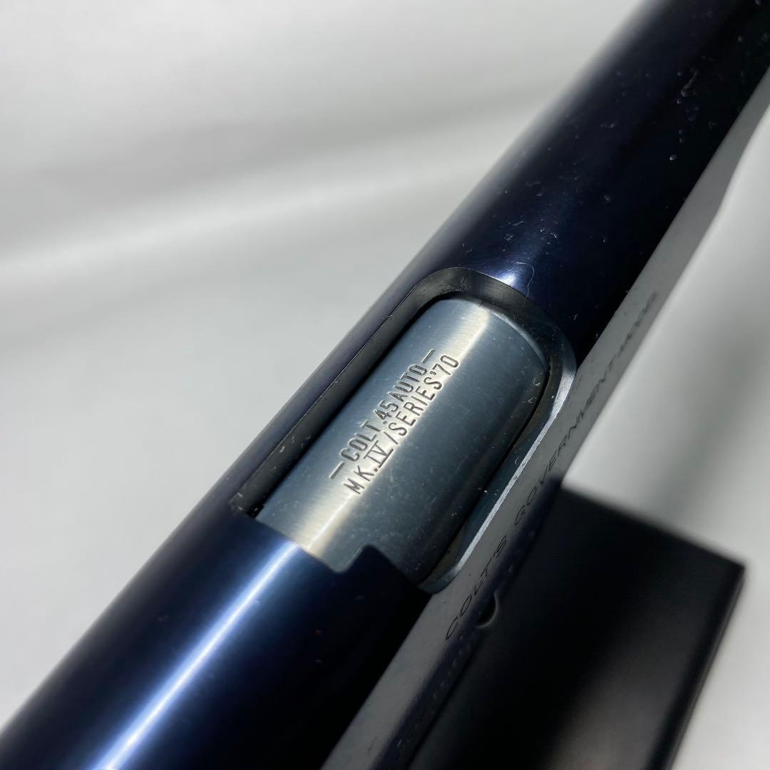 【美品・純正】WA ガバメント MkIV シリーズ70 ブルースチールver.