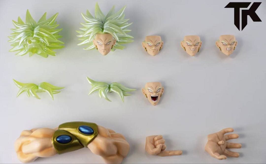 s.h.figuarts 用 ドラゴンボール 超サイヤ人ブロリー ヘッドパーツ