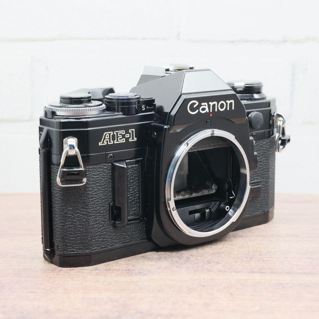【完動品】Canon AE-1 black 【分解清掃済】