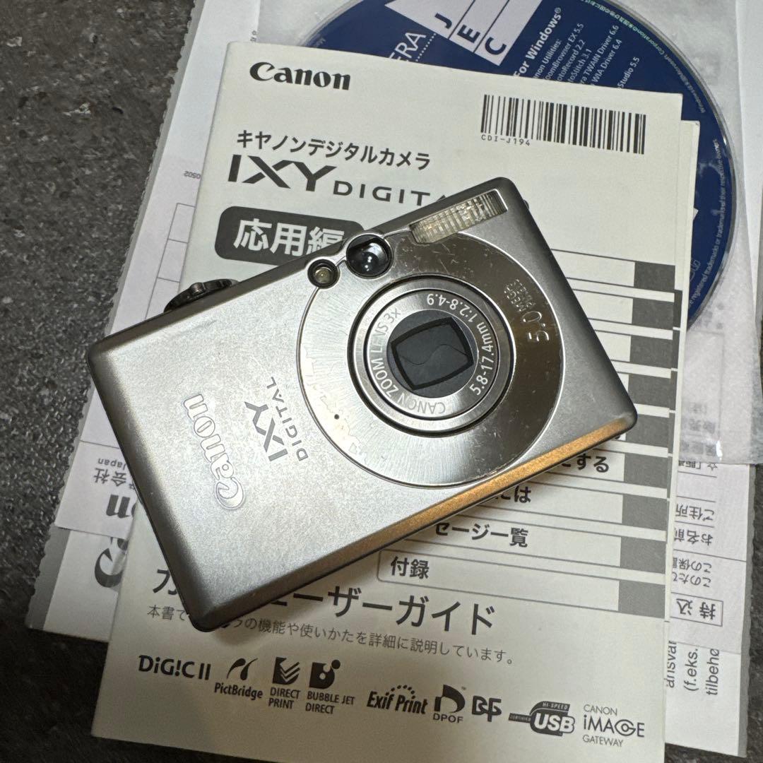 付属品ありCanon IXY DIGITAL 60 シルバー