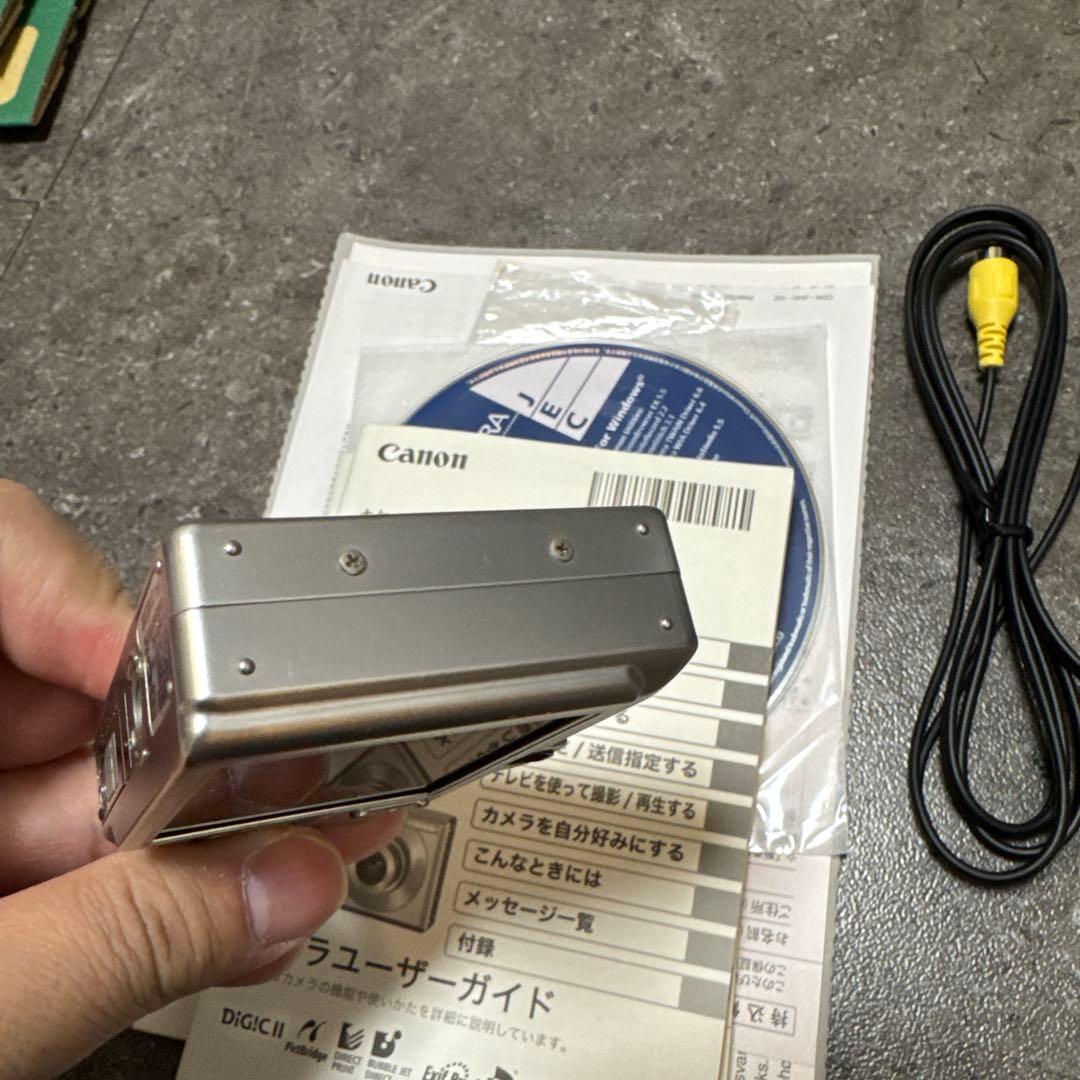 付属品ありCanon IXY DIGITAL 60 シルバー