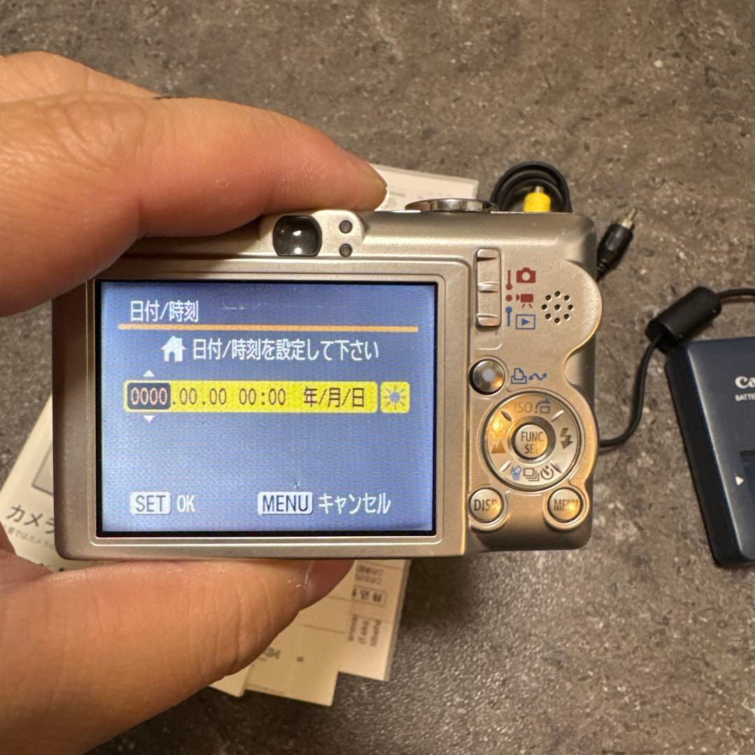 付属品ありCanon IXY DIGITAL 60 シルバー