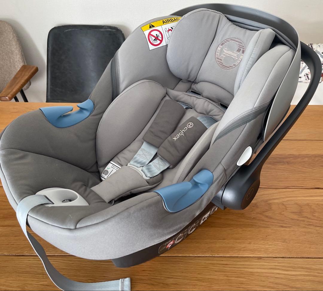 cybex ATON M i-SIZE チャイルドシートベビーカー　アダプター付