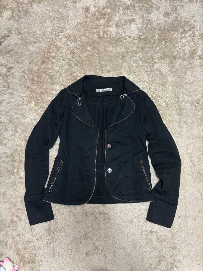 Roenブラックジャケットy2k 00s archive お兄系 平成 ギャル男