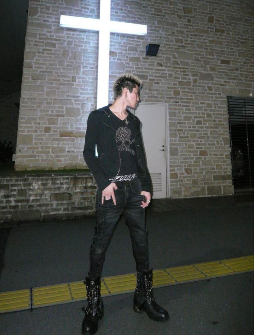 Roenブラックジャケットy2k 00s archive お兄系 平成 ギャル男