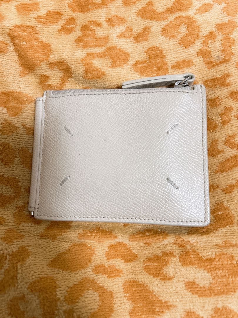 MAISON MARGIELA ホワイトレザー折り財布