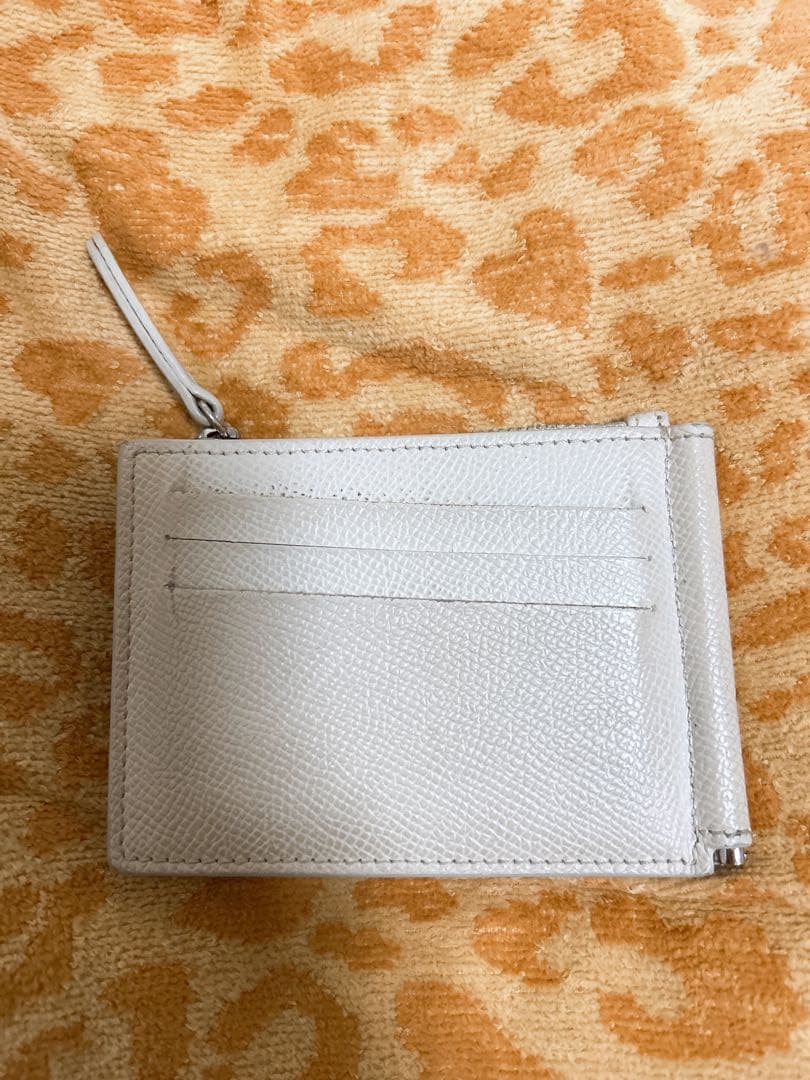 MAISON MARGIELA ホワイトレザー折り財布