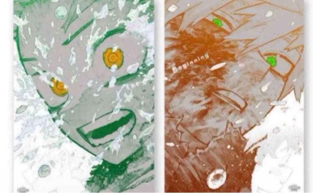 僕のヒーローアカデミア 原画展 The Beginning ポスター