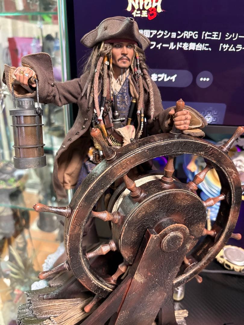 ホットトイズ DX39AE ジャック・スパロウ（2.0版） 植毛版　最終値下げ