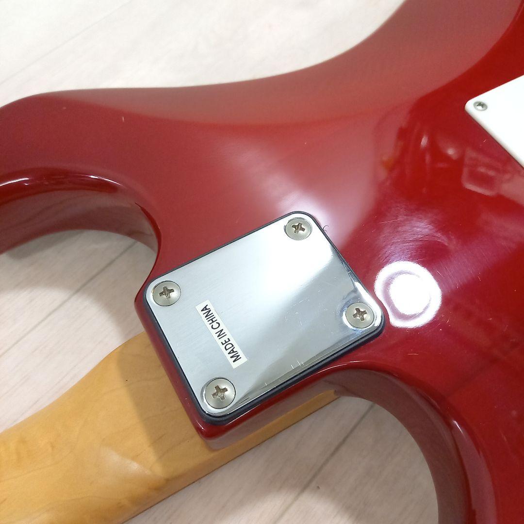 セット1 BUSKER'S BST-2H ストラトキャスター シースルーレッド