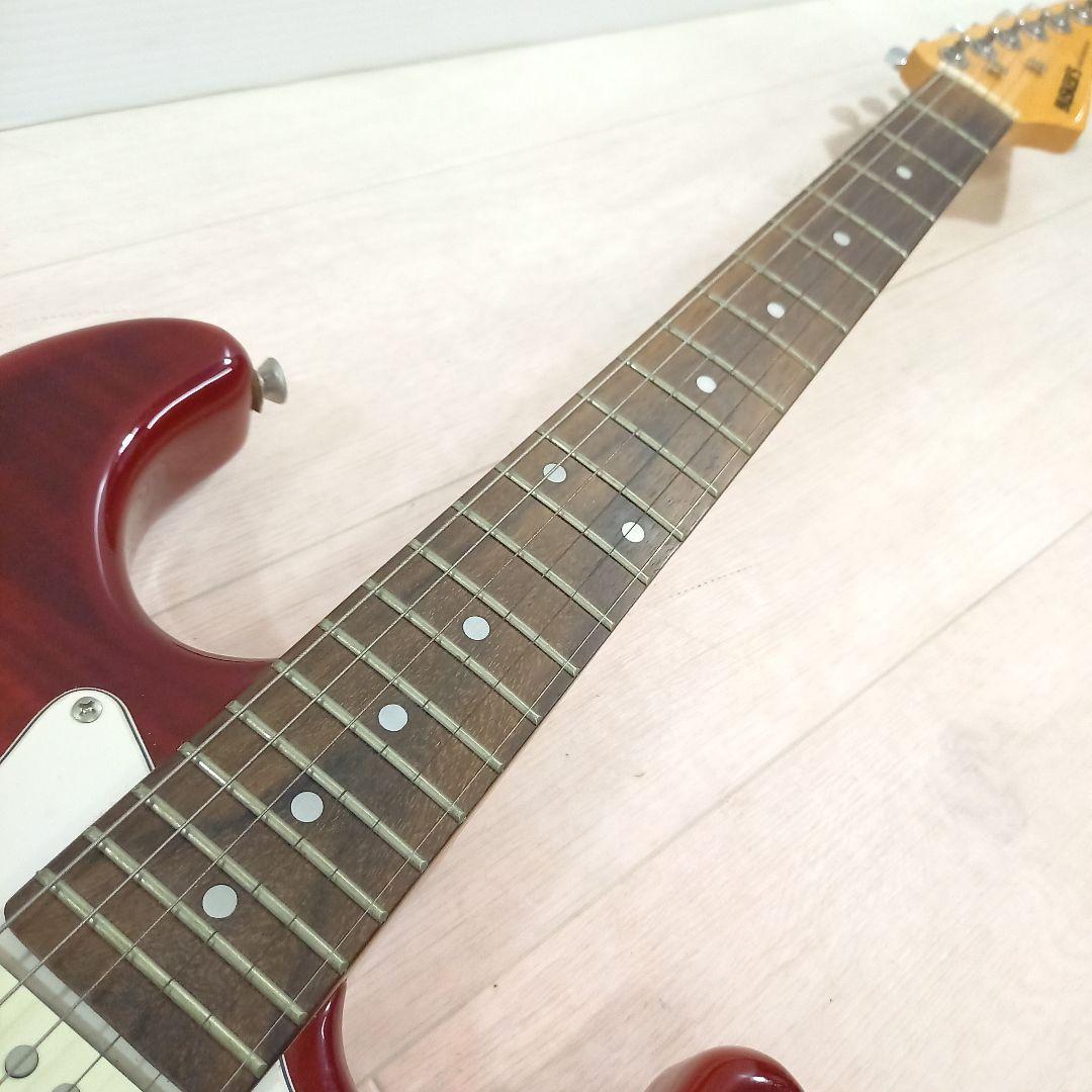 セット1 BUSKER'S BST-2H ストラトキャスター シースルーレッド