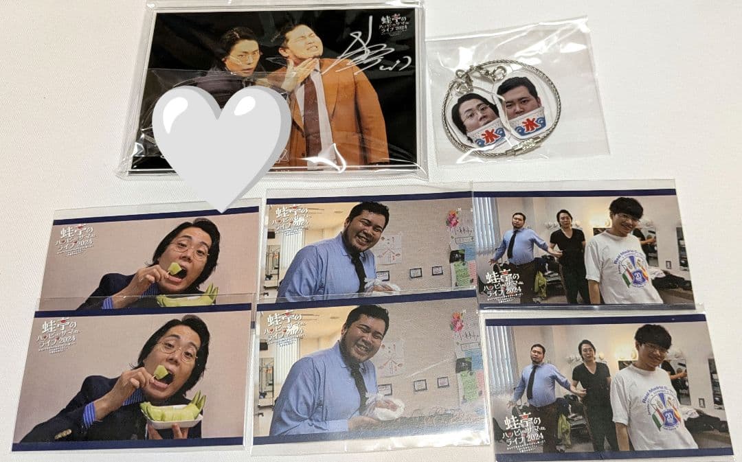 令和ロマン　デジタルサイン入りアクパネ　アクキー　蛙亭のハッピーサマーライブ