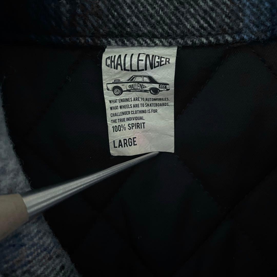 CHALLENGER × FIVE BROTHER　JACKET BLUE L