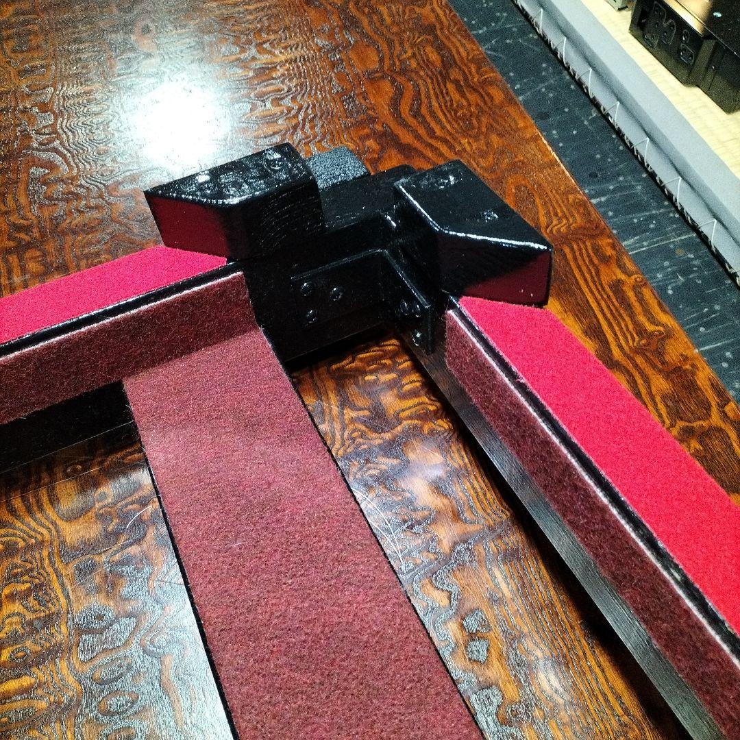 長胴太鼓　平打ち　立奏太鼓台　1.5尺〜2尺用中古品