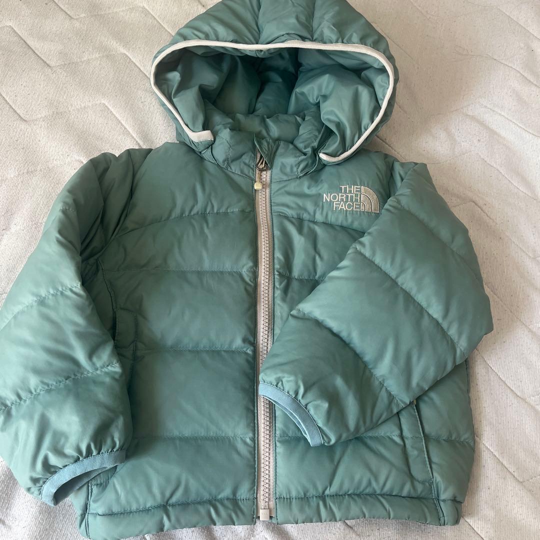 THE NORTH FACE ベビーキッズ　フード付きダウンジャケット　90