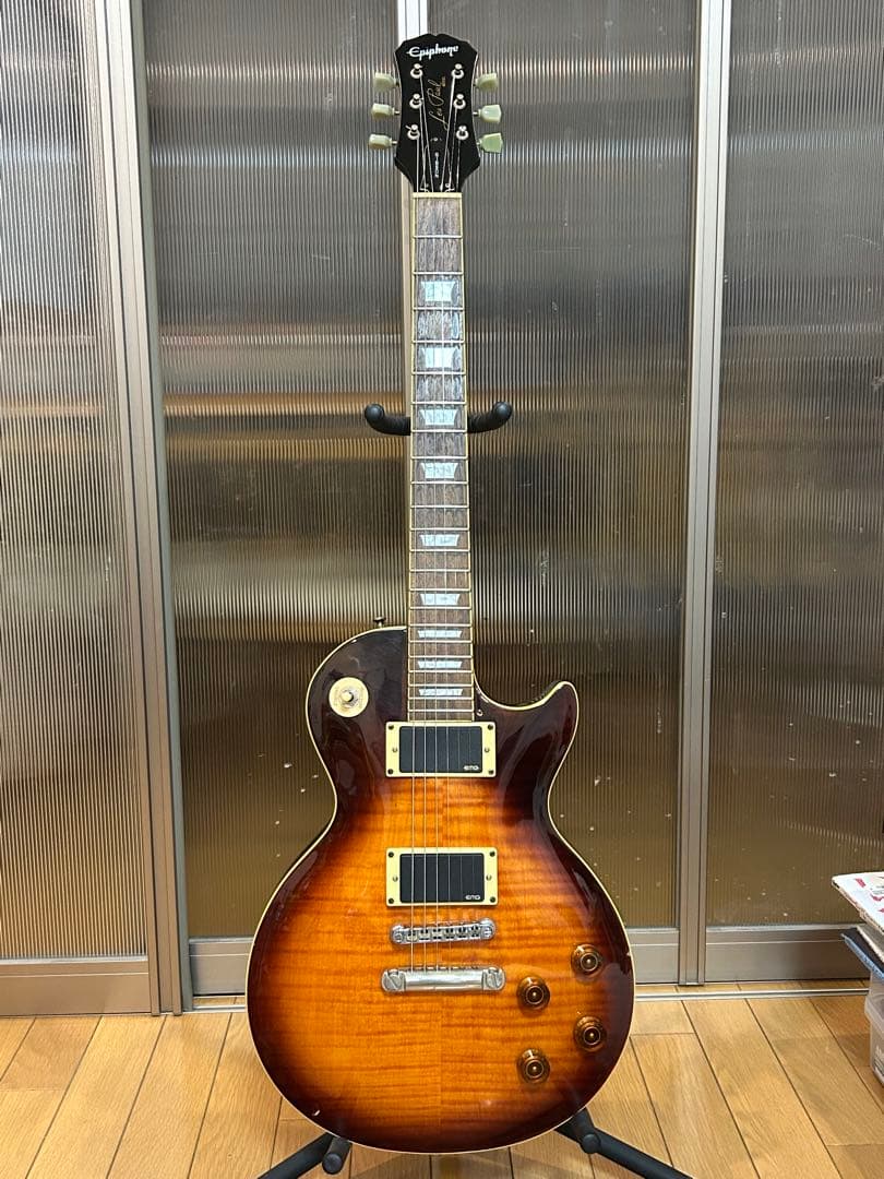 ギター Epiphone Les Paul Standard EMG 81 85