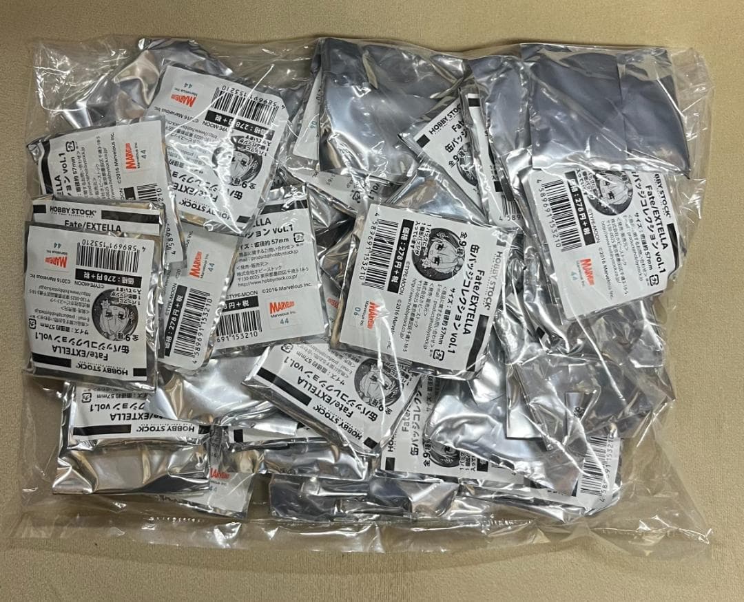 Fate/EXTELLA　缶バッジコレクション　vol.1　バラ50個　未開封品