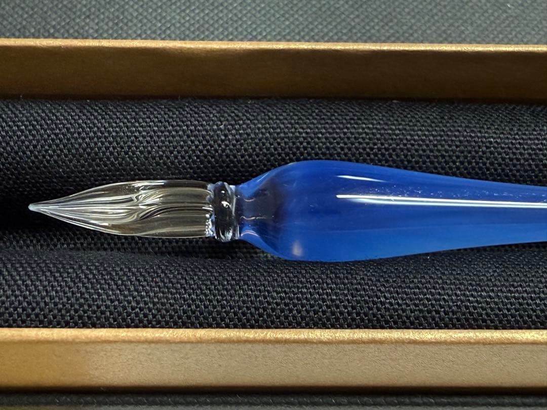 HASE硝子工房 ガラスペン◆しずく◆ 字幅F