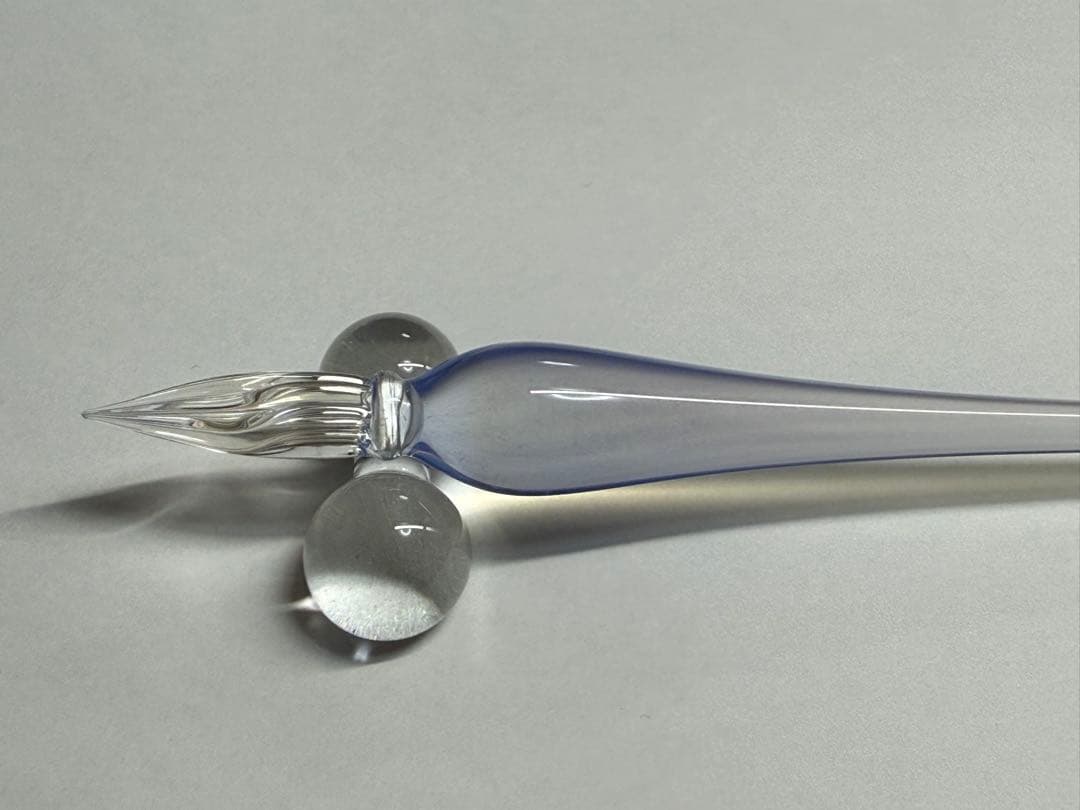 HASE硝子工房 ガラスペン◆しずく◆ 字幅F