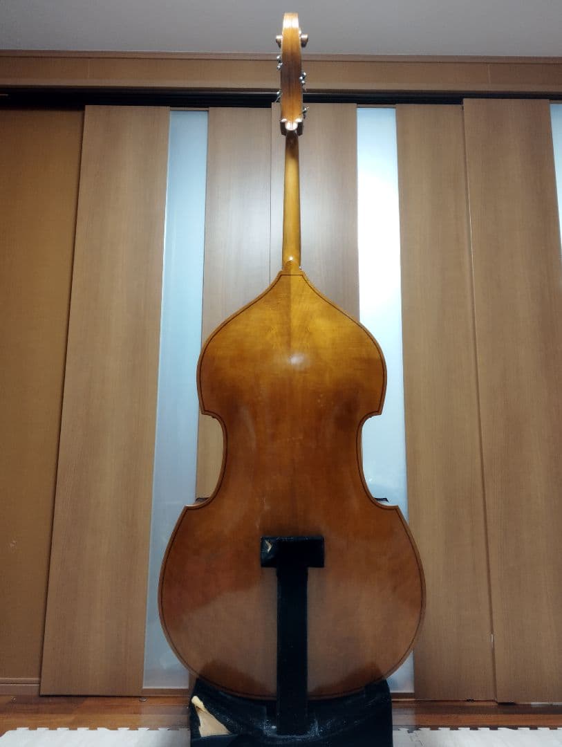 【引取限定】古いコントラバス(CREMONA社製？)とケース