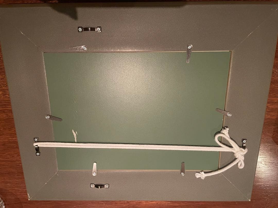 絵画　「春の予感」　藤本俊英　ミモザ　smアクリル画