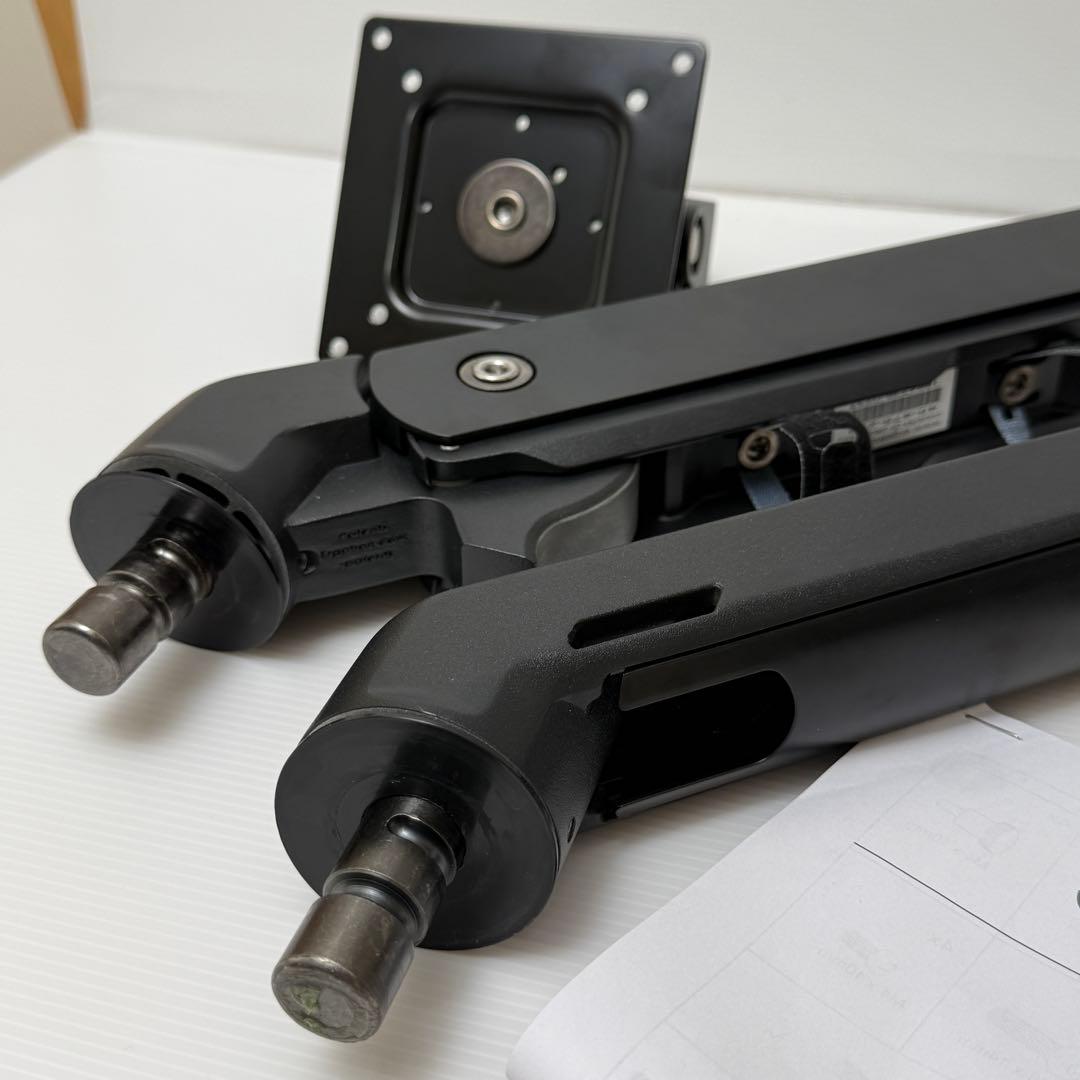 ergotron HX モニターアーム ブラック