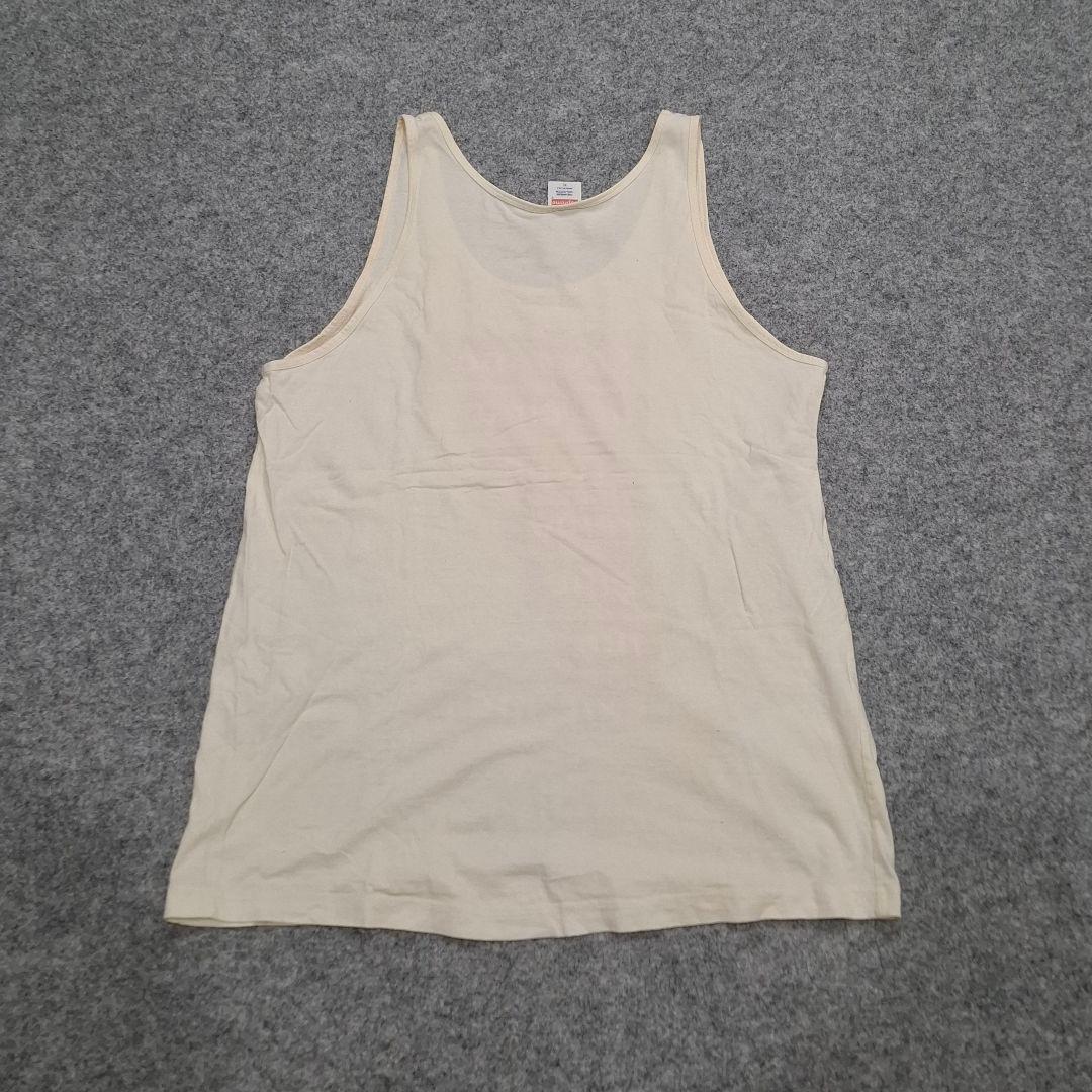 シュプリーム　タンクトップ　 ナチュラル　クリーム　XL