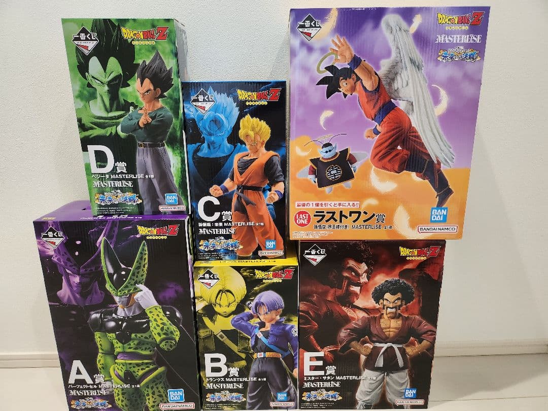 新品未開封　ドラゴンボール　一番くじ　未来への決闘　６体セット