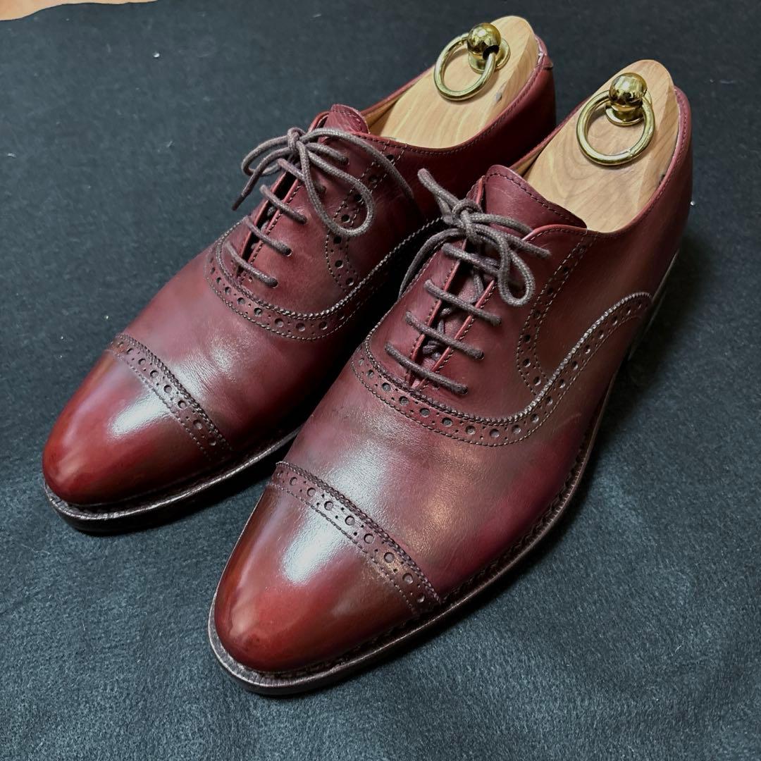 格安大特価‼️美品ジャランスリワヤ　キャップトゥ・ウィングチップ