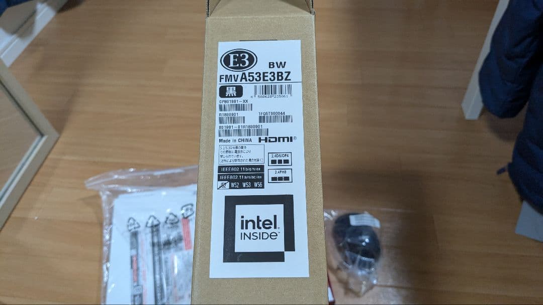 FMV A53E3BZ ノートPC Intel Inside