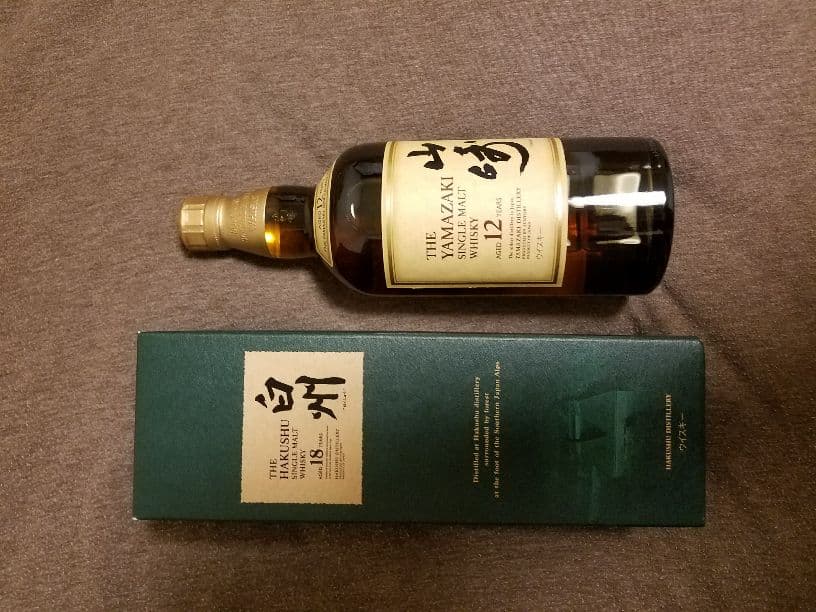 白州18年、山崎12年セット