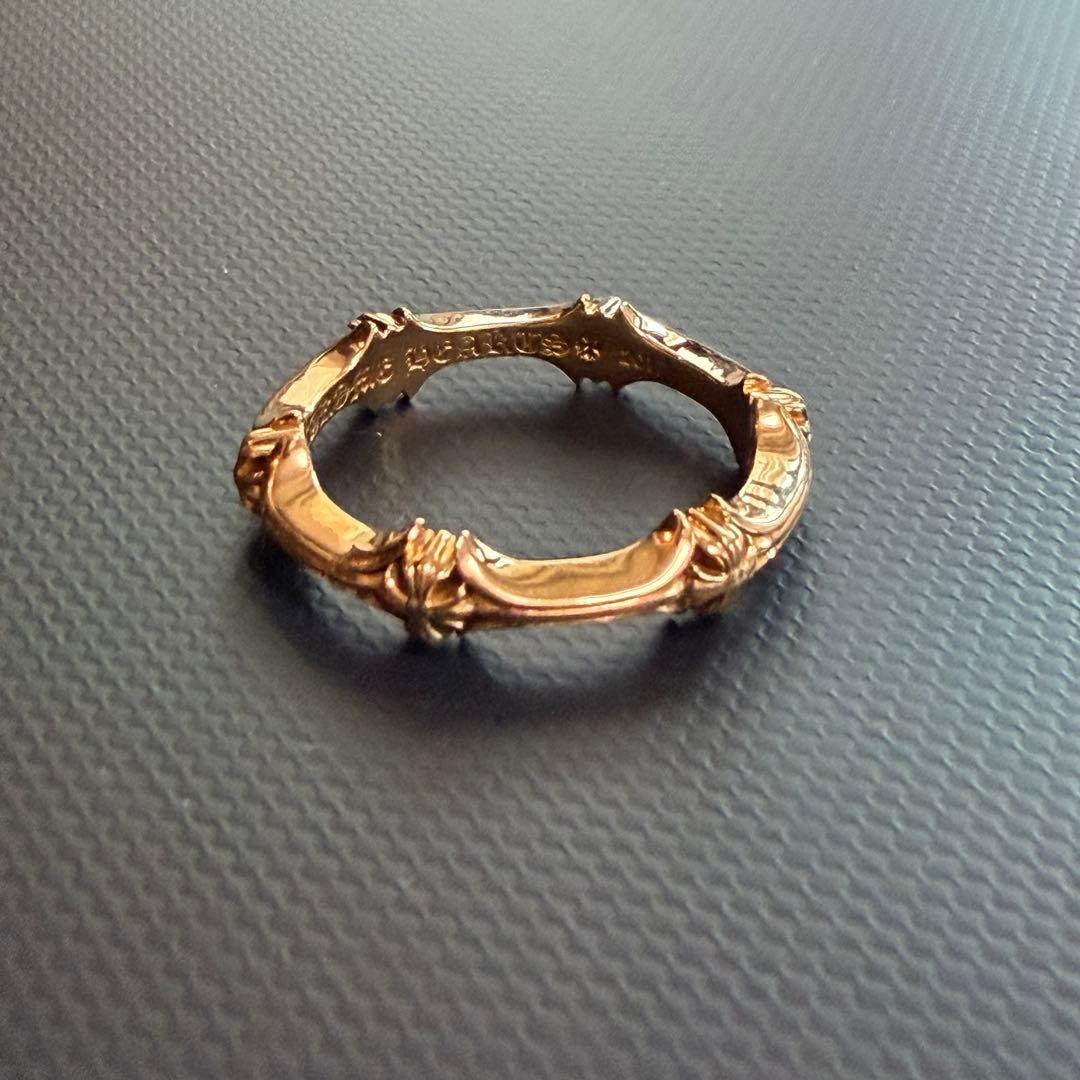 Chrome Hearts 22K リング プラス&ボーン 25号 クロムハーツ